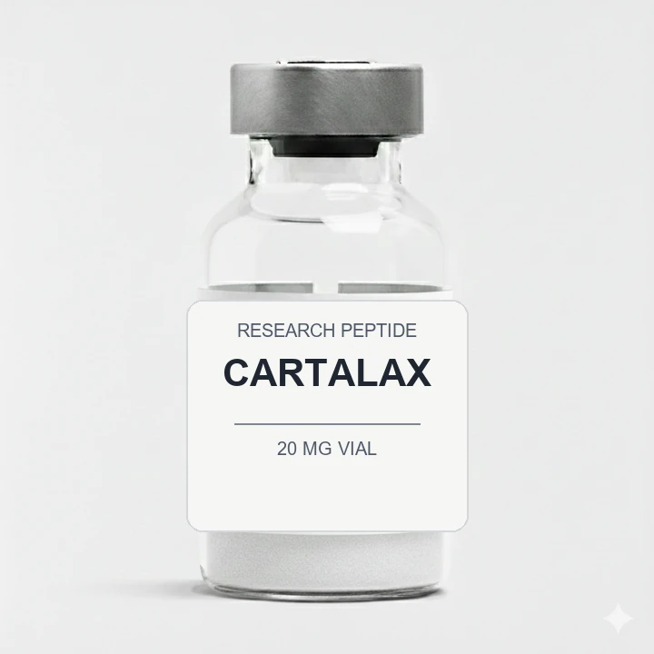 Cartalax (20 mg Vial) vial label