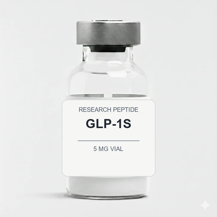 GLP-1S (5 mg Vial) vial label