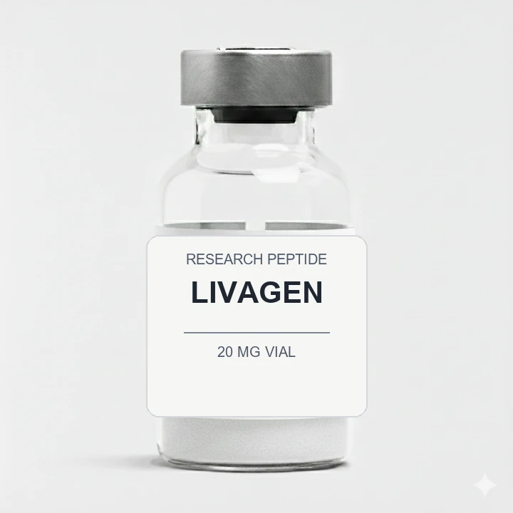 Livagen (20 mg Vial) vial label