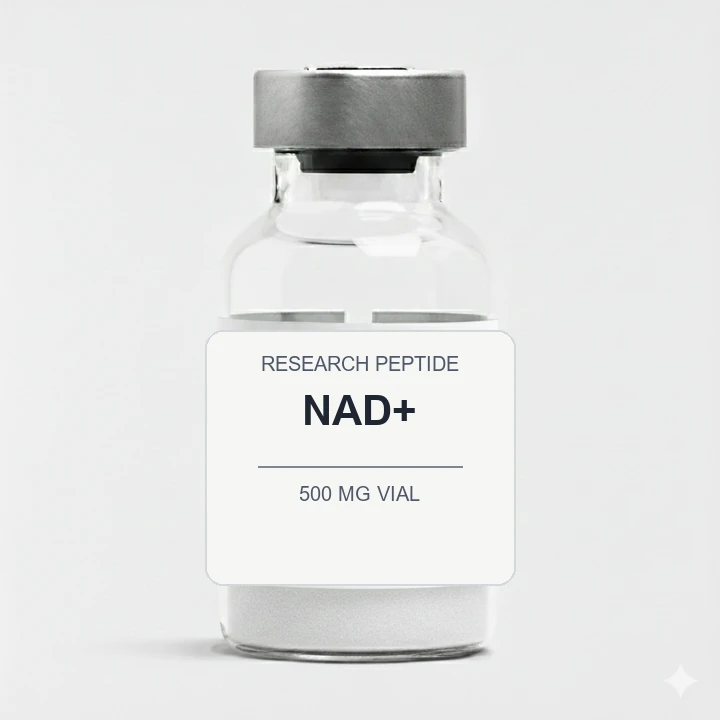 NAD+ (500 mg Vial) vial label