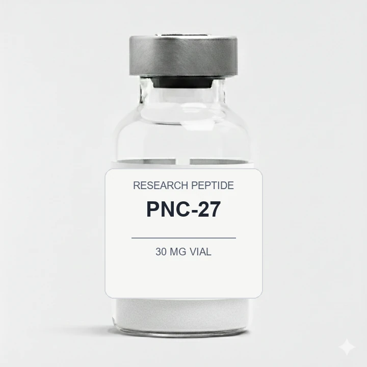 PNC-27 (30 mg Vial) vial label